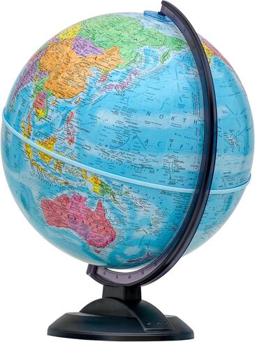 Replogle Globes Traveler Globe, 12-Inch, Blue, Multi in Saudi Arabia