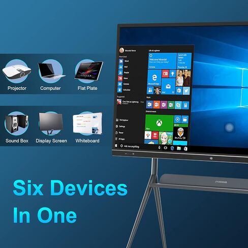 Smart Board Collaboration Hub, JYXOIHUB 65 Inch 4K Digital Electronic Whiteboard Built in Dual System and 20MP Camera for Classroom and Business, Interactive Whiteboard with Video Conference System in Saudi Arabia