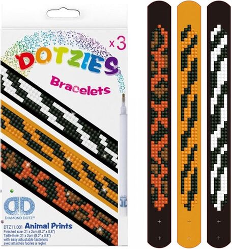 DIAMOND DOTZ Waves Diamond Painting Kits for Adults - Diamond Art Kits a Relaxing Creative Craft Kit with Dotz Gems in Kuwait