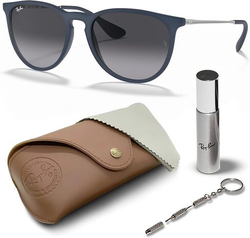 Ray-Ban RB4171 ERIKA COLOR MIX Phantos Shaped Sunglasses for Men & Women with Official RAYBAN Eyewear Kit in Saudi Arabia
