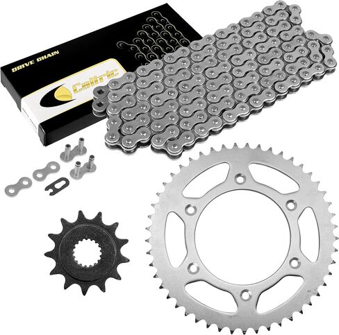 Caltric Drive Chain & Sprockets Kit Compatible with Honda CRF450R 2019 2021-2023 / CRF450RWE 2019-2023 / CRF450RX 2017-2023 in Saudi Arabia