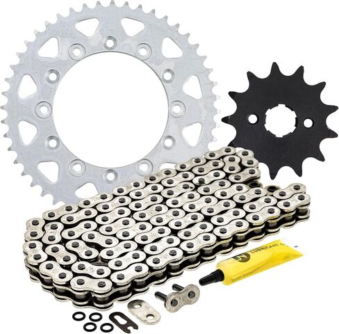 NICHE Drive Sprocket Chain Combo for Honda XR250R Front 13 Rear 48 Tooth 520V-X X-Ring 108 Links in Saudi Arabia