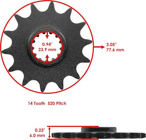 Caltric Green O-Ring Drive Chain & Sprockets Kit Compatible with Kawasaki Ex250J Ex-250J Ninja 250R 2008-2012 in Saudi Arabia