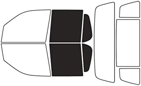 Rvinyl Window Tint Kit Compatible with Ford Explorer Sport Trac 2007-2010 - Complete Precut Kit - 20% in Saudi Arabia