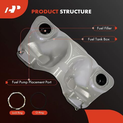 خزان وقود ممتاز مع حلقة قفل وحلقة دائرية متوافقة مع Ford Mustang 2005-2010، استبدال # 9R3Z9002A، CCF92A in Kuwait