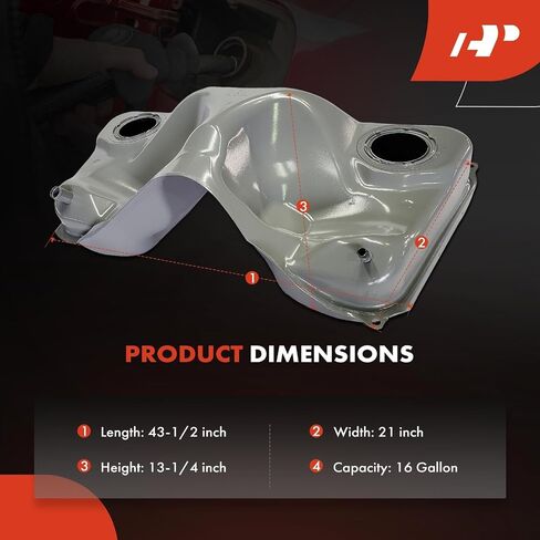 خزان وقود ممتاز مع حلقة قفل وحلقة دائرية متوافقة مع Ford Mustang 2005-2010، استبدال # 9R3Z9002A، CCF92A in Kuwait
