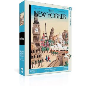 New York Puzzle Company - New Yorker Sunday Afternoon in Central Park - 1000 Piece Jigsaw Puzzle in Saudi Arabia