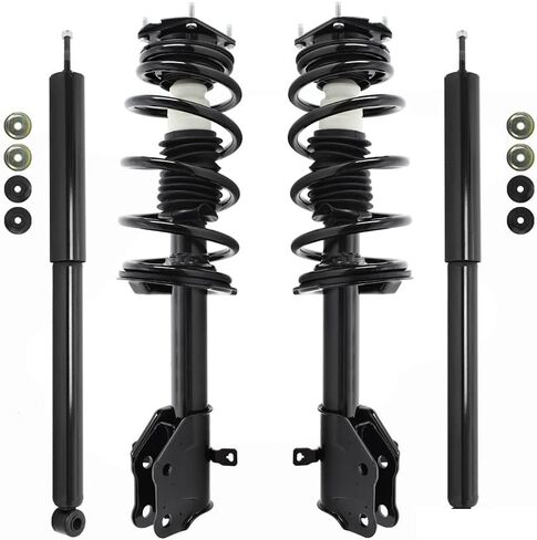 COMPLETESTRUTS - Front Complete Strut Assemblies with Coil Springs and Rear Shock Absorbers Replacement for 2011-2014 Ford Edge - Set of 4 in Saudi Arabia