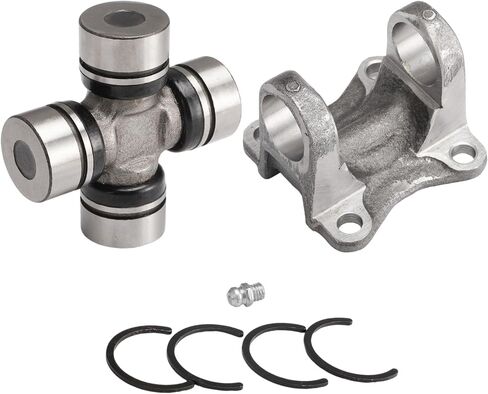 Lower Driveshaft Flange Yoke 37315-35040+Universal Joint U-Joint Precision 5-1510X,for Toyota 4Runne/Celica/Land Cruiser/Pickup/Previa/Supra/T100/Tacoma/Tundra,OE#37315-35040 5-1510X in Saudi Arabia