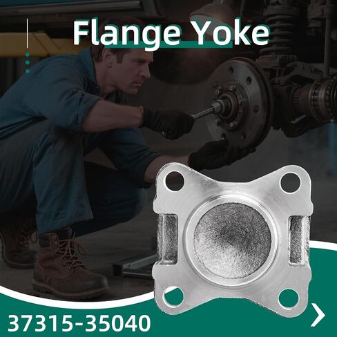 Lower Driveshaft Flange Yoke 37315-35040+Universal Joint U-Joint Precision 5-1510X,for Toyota 4Runne/Celica/Land Cruiser/Pickup/Previa/Supra/T100/Tacoma/Tundra,OE#37315-35040 5-1510X in Saudi Arabia