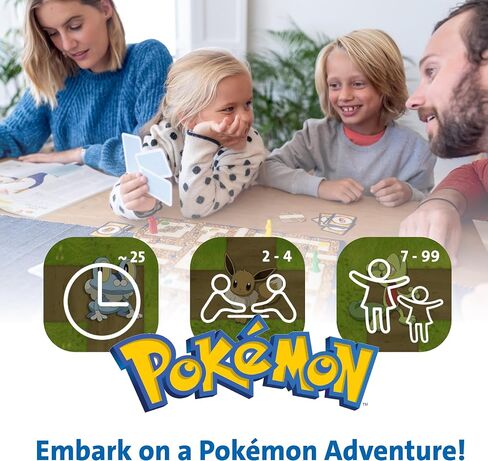 Ravensburger 22705 - Pokémon Labyrinth Glow in The Dark - Sliding Fun with Your Favorite Pokémon - Playable in Light and Dark for 2-4 Players Ages 7 and Up in Saudi Arabia