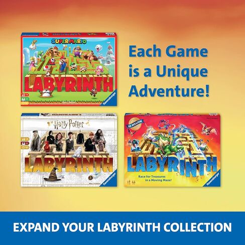 Ravensburger 22705 - Pokémon Labyrinth Glow in The Dark - Sliding Fun with Your Favorite Pokémon - Playable in Light and Dark for 2-4 Players Ages 7 and Up in Saudi Arabia