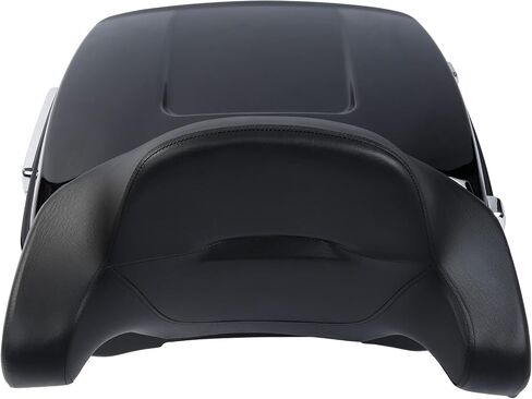 SLMOTO Gloss Black King Tour Trunk & Wrap حول مسند الظهر مناسب لنماذج Harley Touring Electra Glide Street Glide Road Glide Road King 2014-2025 Touring in Saudi Arabia