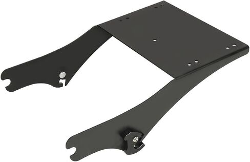 TCT-MOTORPARTS Chopped Trunk Backrest Two Up Mounting Rack Top Rack Fits for Harley Trunk Touring Electra Glide Road Glide Street Glide Road King 1997-2008 in Saudi Arabia