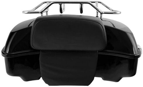 TCMT Chopped Motorcycle Trunk Box Backrest Luggage Rack 2 Up Mounting Rack Base Plate Fit For Harley 2014-2025 Touring CVO Road King Road Glide Street Glide Electra Glide Pack in Saudi Arabia