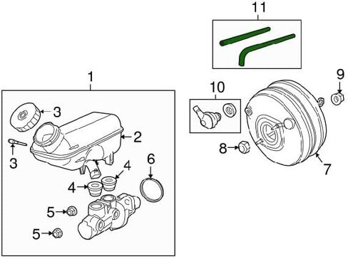 Mopar 04581592AD Hose BRAKE BOOSTER VACUUM in Saudi Arabia