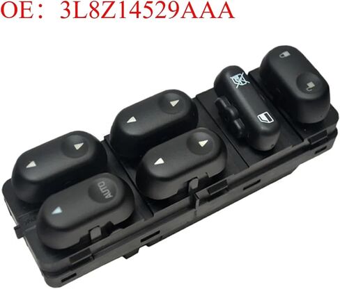 3L8Z-14529-AAA 3L8Z14529AAA Left Side Car Window Switch 1Pcs in Saudi Arabia
