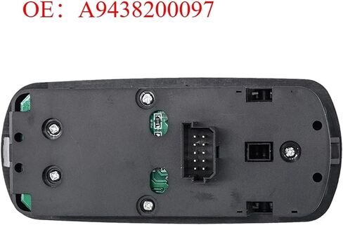 Power Window Switch A9438200197 A9438200097 Control Glass Lifter Button 1Pcs(A9438200197) in Saudi Arabia