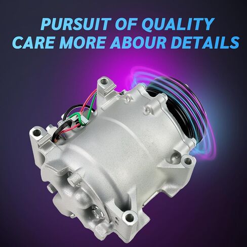 ضاغط مكيف الهواء مع مجموعة القابض لـ 2002-2006 لهوندا CR-V 2.4L | ضاغط تكييف التبريد وتناسب الدقة in Kuwait