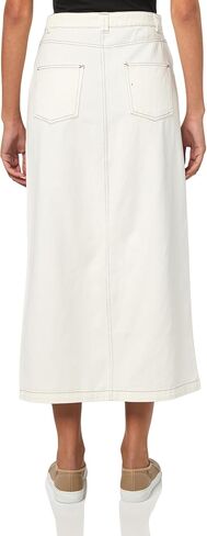 Petal & Pup Women's Rana Denim Midi Skirt in Saudi Arabia