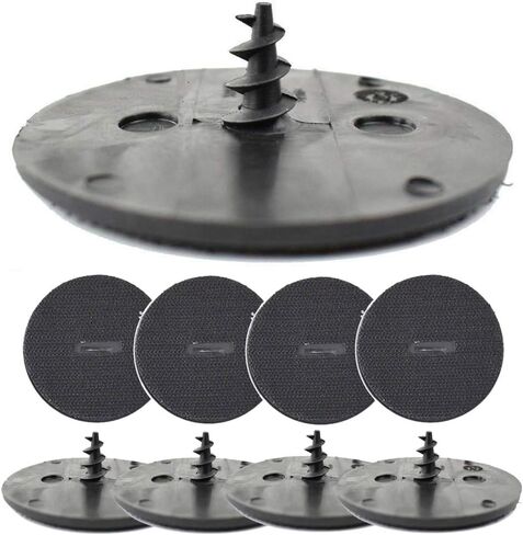 AUTOXBERT 4X Car Mat Clips T Shape Floor Twist Lock Anti-Slip Fixing Retainers Mini F10 for BMW in Saudi Arabia
