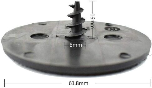 AUTOXBERT 4X Car Mat Clips T Shape Floor Twist Lock Anti-Slip Fixing Retainers Mini F10 for BMW in Saudi Arabia