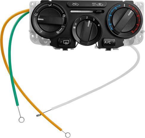 599-216 Front Climate Control Module A/C Heater Air Conditioning Panel - Compatible with 2007-2011Nissan Versa - Replace# 27510EL00A, 27510EL02A in Saudi Arabia