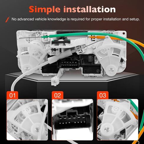 599-216 Front Climate Control Module A/C Heater Air Conditioning Panel - Compatible with 2007-2011Nissan Versa - Replace# 27510EL00A, 27510EL02A in Saudi Arabia