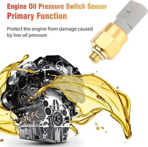 25240-4M400 مستشعر مفتاح ضغط زيت المحرك متوافق مع Altima Cube EX35 Frontier FX35 M35 Maxima NV2500 Q45 QX50 Rogue Sentra Titan Xterra in Saudi Arabia