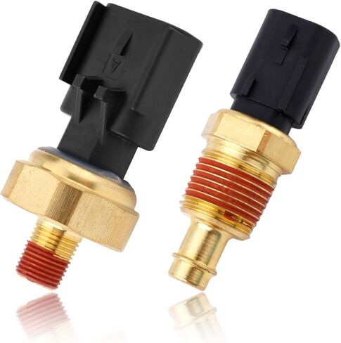 Engine Oil Pressure Sender Switch & Coolant Temperature Sending Unit 5149062AA 5149062AB Compatible with 200 300 1500 2500 3500 Challenger Routan Raider Liberty Ram in Saudi Arabia