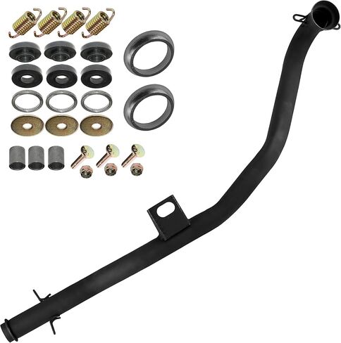 Caltric Muffler Pipe Gaskets Springs and Hardware Compatible with Polaris Sportsman 500 HO 2008 2009 2010 2011 2012 2013 in Saudi Arabia