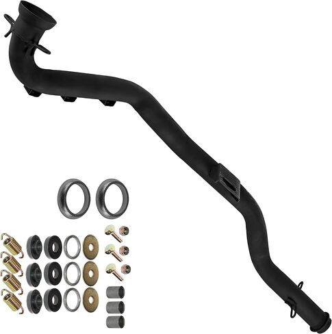 Caltric Muffler Pipe Gaskets Springs and Hardware Compatible with Polaris Sportsman 500 HO 2008 2009 2010 2011 2012 2013 in Saudi Arabia