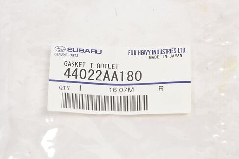 حشية سوبارو الأصلية 44022AA180 - مخرج توربو العادم، عبوة واحدة in Saudi Arabia