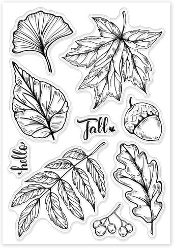 GLOBLELAND Autumn Stacked Pumpkins Clear Stamps for DIY Scrapbooking Sunflowers Mailbox Silicone Clear Stamp Seals Transparent Stamps for Cards Making Photo Album Journal Home Decoration in Saudi Arabia