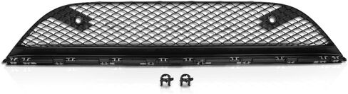 Front Lower Bumper Radiator Grill, Compatible with Kia Optima(submodel: Limited, SX, LX, EX) 2014 2015, Chrome, Black, 865614C700 in Saudi Arabia