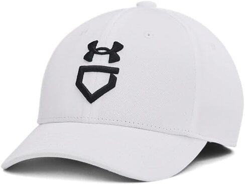 Under Armour - Boys Baseball Blitzing Hat, Color White (100), Size: Small/Medium in Saudi Arabia