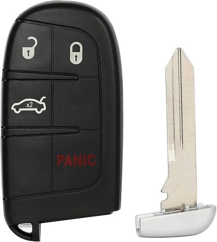 2 Pack 4 buttons Remote Control Car Key Fob 2012-2014 Fit for Chrysler 300 3.6L,2012-2014 Fit for Chrysler 300 5.7L M3N-40821302,68155686AB,68394190AA in Saudi Arabia