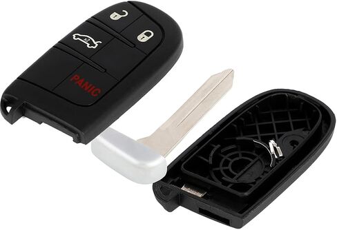 2 Pack 4 buttons Remote Control Car Key Fob 2012-2014 Fit for Chrysler 300 3.6L,2012-2014 Fit for Chrysler 300 5.7L M3N-40821302,68155686AB,68394190AA in Saudi Arabia