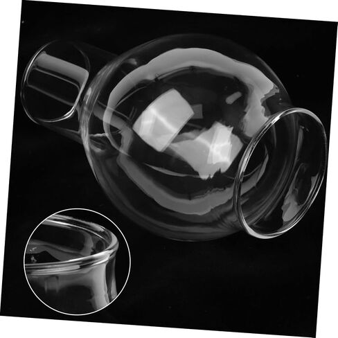 حامل شموع Amosfun، غطاء شموع زجاجي شفاف لأجواء رومانسية، غطاء شموع لديكور المنزل، المناسبات الخاصة in Saudi Arabia