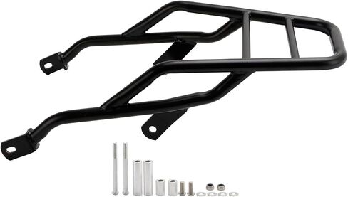Areyourshop Rear Luggage Rack Black Carrier Support fit for Scrambler 1200 XC 2019-2025, Scrambler 1200 XE 2019-2025 in Saudi Arabia