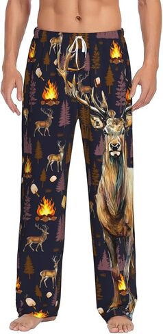Mens Pajama Pants, Men's Sleep Lounge Pants Bottoms，Pjs Sleepwear Loungewear Gifts Pajama Pants For Men in Saudi Arabia