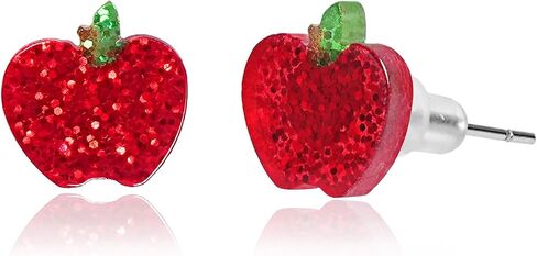 Teacher Earrings for Women Cute Acrylic Glitter Apple Pencil Earrings Back to School Jewelry for Teachers Appreciation Gifts in Kuwait