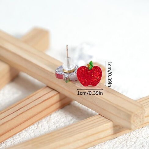 Teacher Earrings for Women Cute Acrylic Glitter Apple Pencil Earrings Back to School Jewelry for Teachers Appreciation Gifts in Kuwait