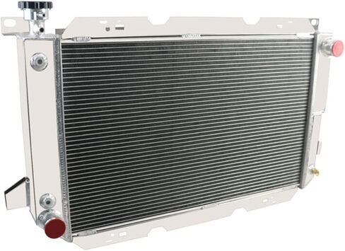 3 Row All Aluminum Radiator compatible with 1985-1997 Ford F150 F250 F350 Bronco V8 1986 1987 1988 1989 1990 1991 1992 1993 1994 1995 1996 radiators in Kuwait