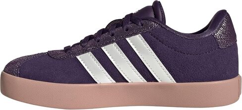 adidas Vl Court 3.0 Lace-Up Sneaker, White/Dark Blue/Better Scarlet, 12 US Unisex Little Kid in Saudi Arabia