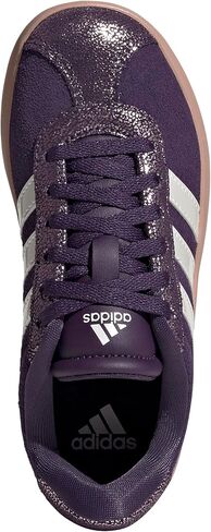 adidas Vl Court 3.0 Lace-Up Sneaker, White/Dark Blue/Better Scarlet, 12 US Unisex Little Kid in Saudi Arabia