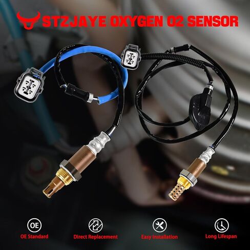2Pcs Oxygen O2 Sensor 234-9040 234-4797 Automotive Replacement 02 Sensors Upstream Downstream Compatible with Honda Accord EX LX DX SE 2.4L L4 2003 2004 2005 2006 2007 13704 36531RAAA01 in Saudi Arabia