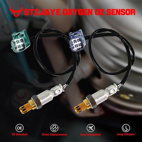 2 قطعة مستشعر الأكسجين O2 234-4297 234-4313، استبدال السيارات 02 مستشعرات المنبع متوافق مع نيسان لباثفايندر لفرونتير إكستيرا 4.0L 3954CC V6 2011-2012 in Saudi Arabia