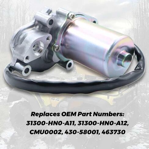 Starter Motor 31200-HA0-773 Compatible with Honda Big Red 250 FourTrax 250 300 TRX300 TRX300FW TRX250 ATC250 31200-HA6-306 31200-HA0-774 SMU0028 in Saudi Arabia
