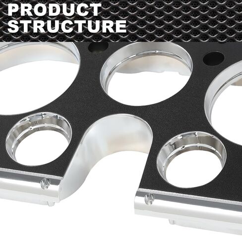 Dash Bezel 7 Hole Cover Compatible with Chevy GMC C10 1967 1968 1969 1970 1971 1972 Truck in Saudi Arabia